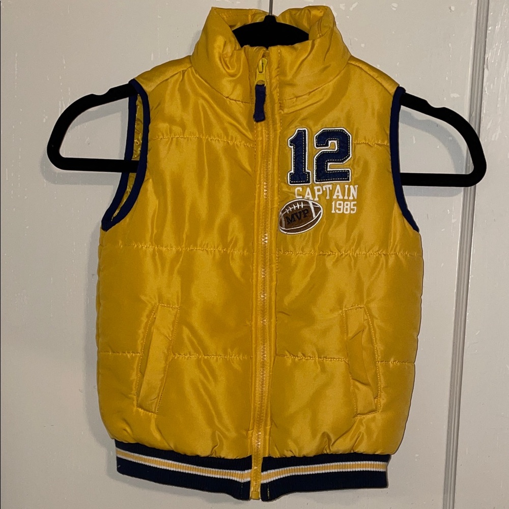4T Kids Headquarters Sunny Yellow Vest